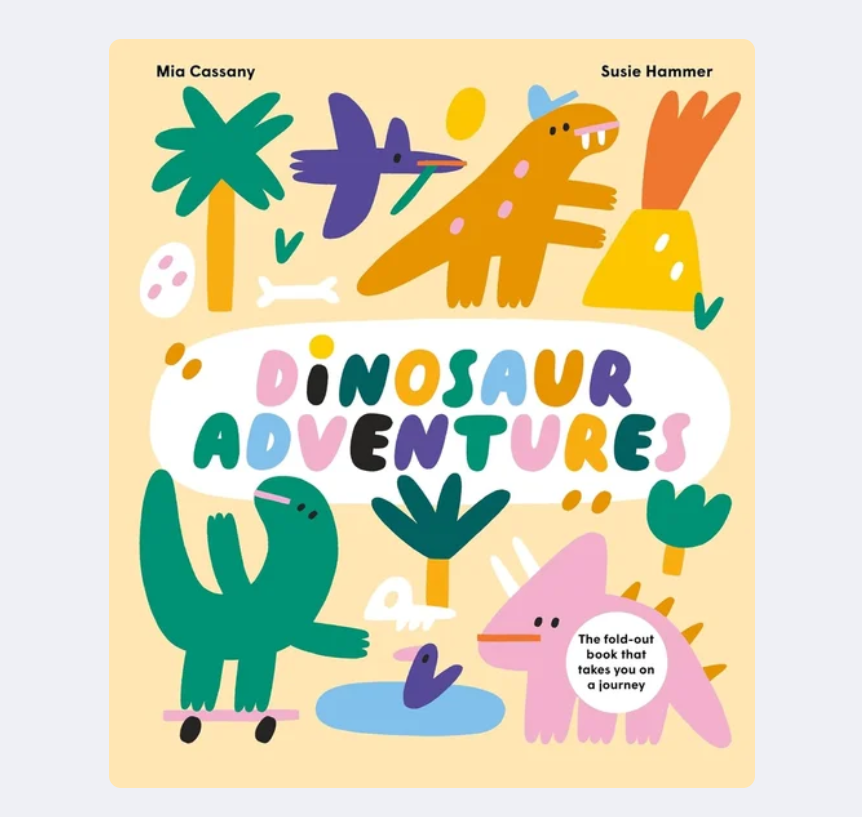 Dinosaur Adventures: The Fold-Out Book