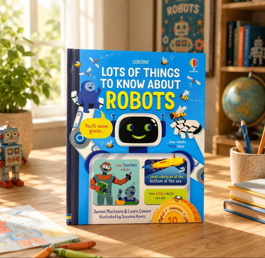 Usborne Lot of Things to know about Robots