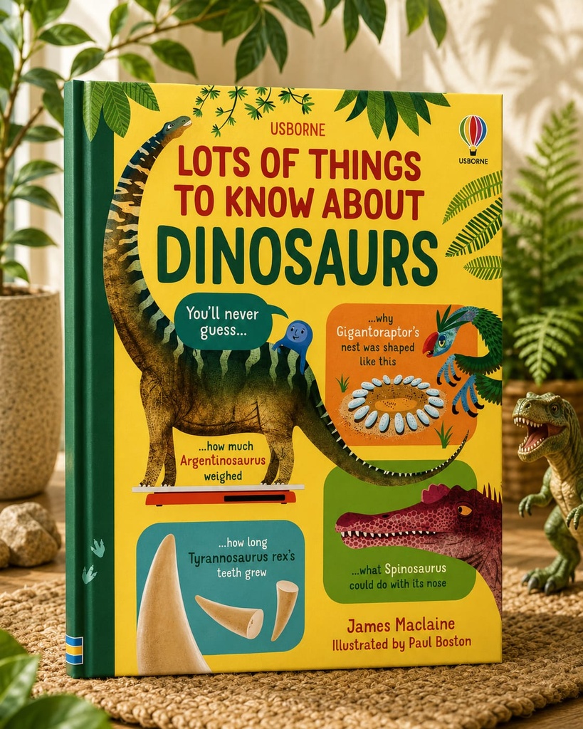 Usborne Lot of Things to know about Dinosaurs