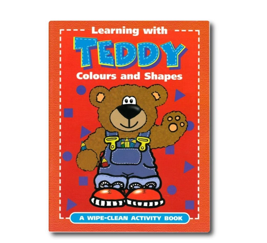 Learning with Teddy Colors and Shapes ( Write and Wipe )