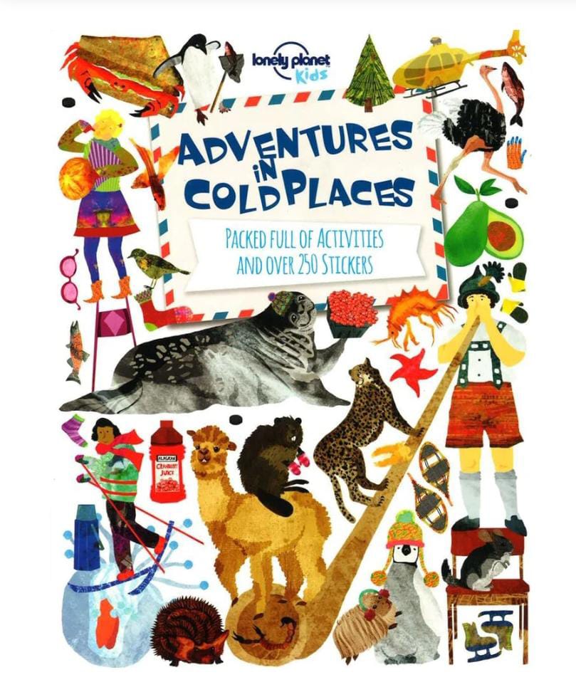 Adventure in Cold Places ( Packed full of Adventures and over 750 Stickers )