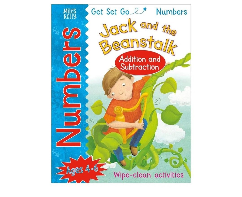 Jack and Beanstalk Numbers Wipe and Clean