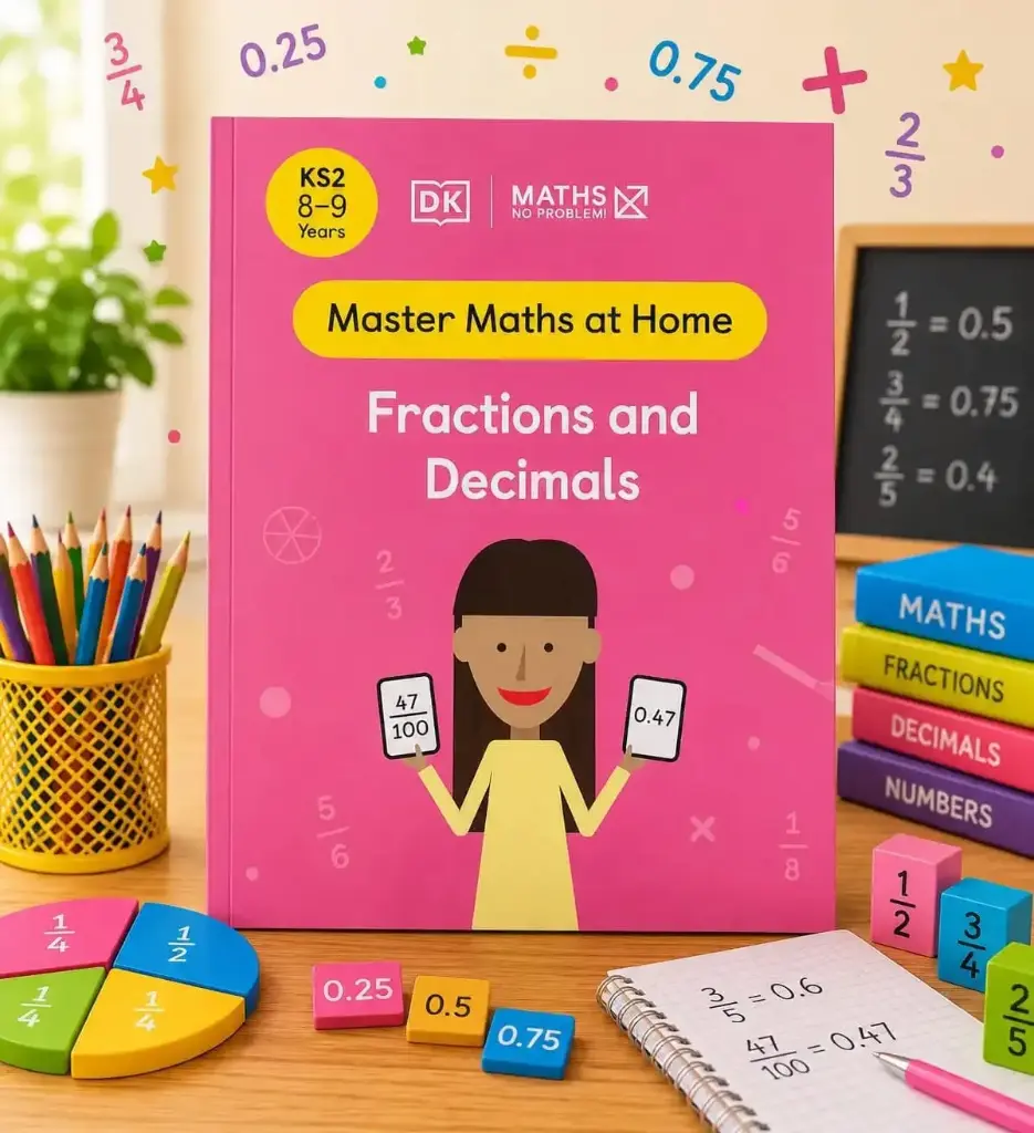 Dk Fractions and Decimals 8-9 Yrs