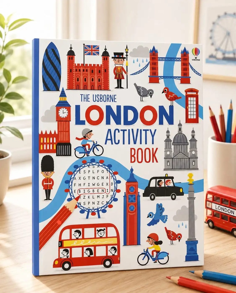 Usborne London activity book