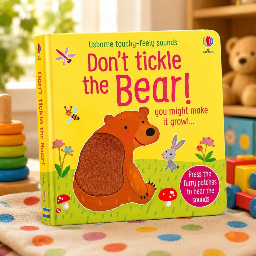 Usborne Dont Tickle The Bear ( Only Touchy Feely )