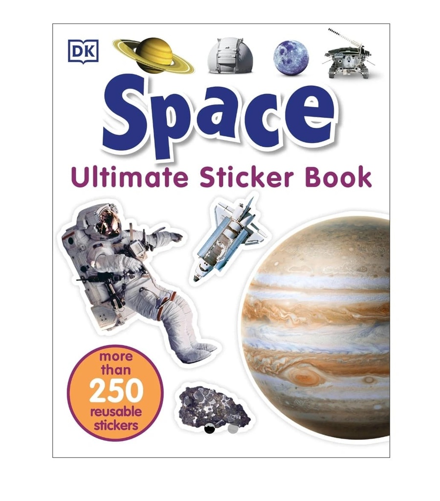 Dk Space Activity Book ( 250 Stickers )