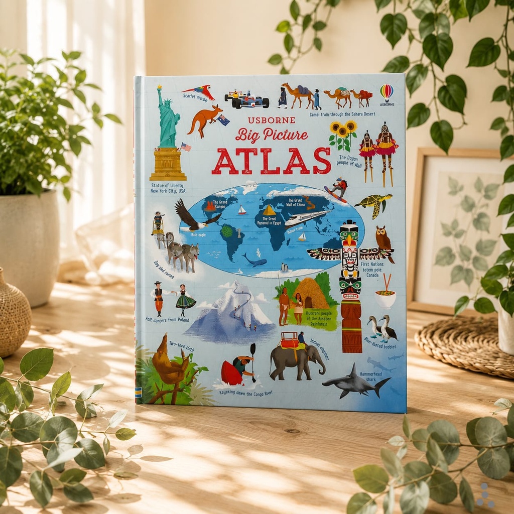 Usborne Big Picture Atlas