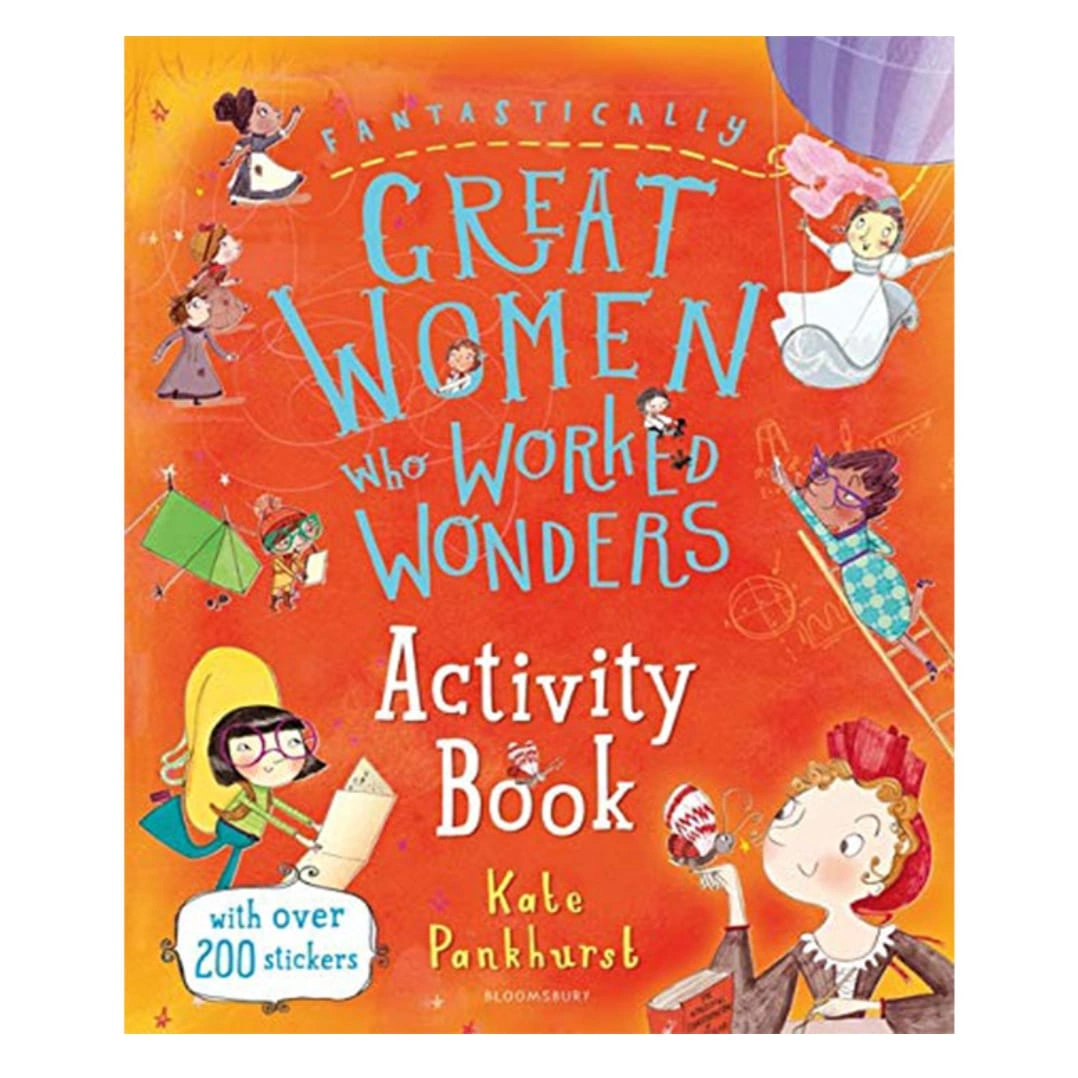Great Women who worked wonders activity book ( 200 stickers )