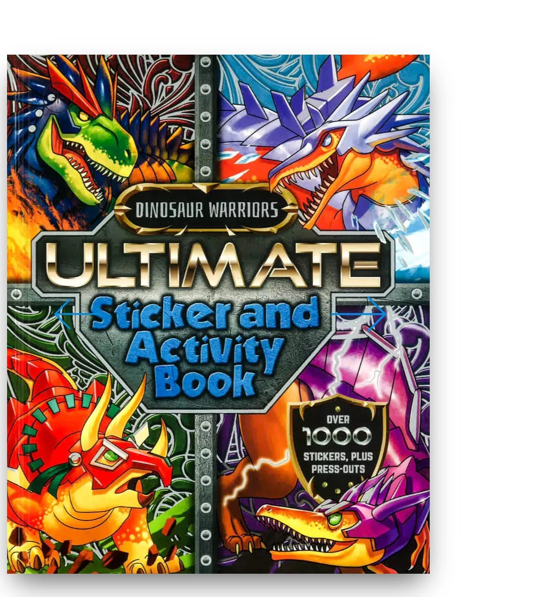 Dinosaur Wrriors Ultimate Sticker Activity Book
